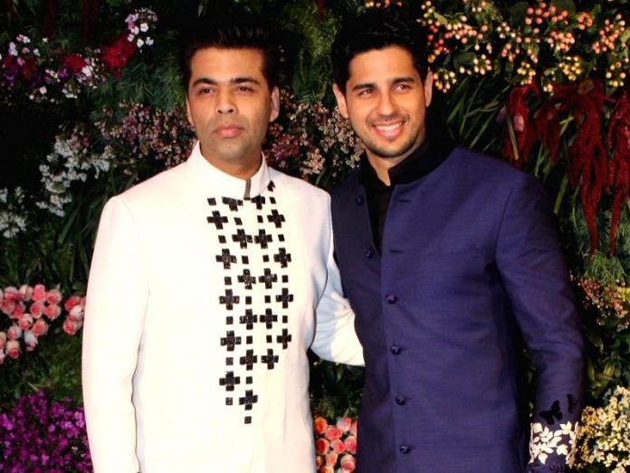 Sidharth Malhotra and Karan Johar join hands once again for a new action film!