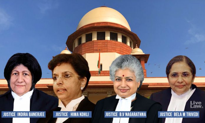 Highest ever in its history, 4 women judges in supreme court!
