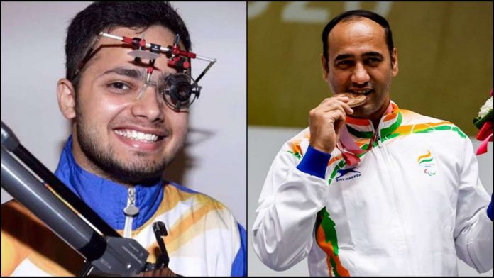 Manish Narwal gets the gold in mixed 50 metre pistol and Singhraj gets silver medal for the country