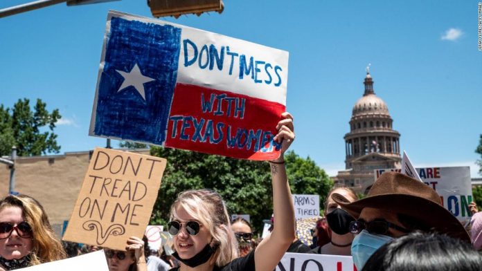 Texas Controversial abortion law comes into effect from September.
