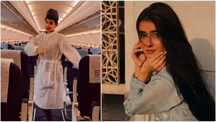 Know about the IndiGo airline air hostess Aayat, who took the internet by storm dancing to Manike Mage Hithe!