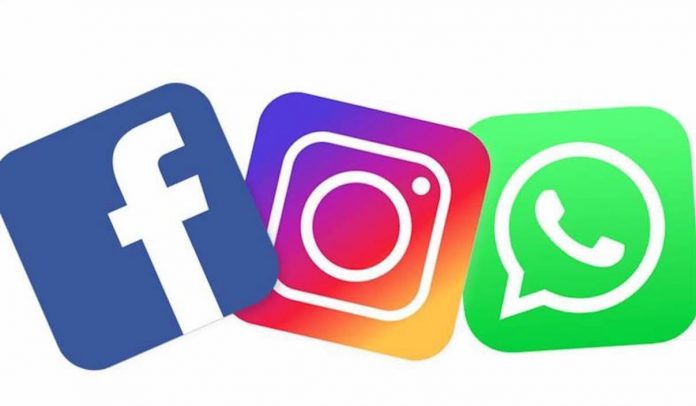 WhatsApp, Facebook and Instagram