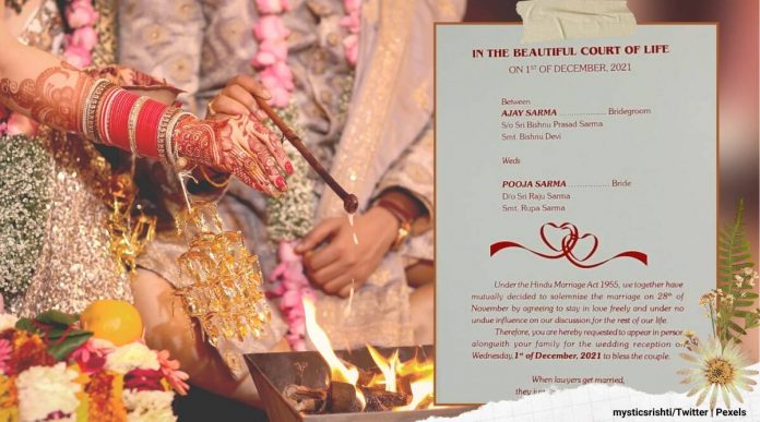 Do you know why Assam's advocate wedding card goes viral ?