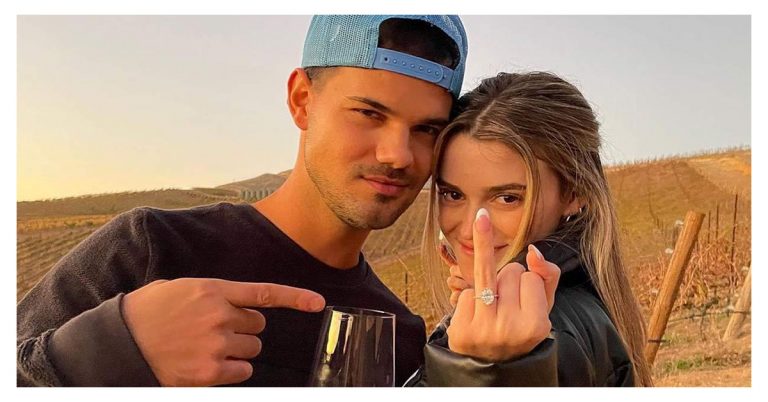 Twilight Star Taylor Lautner Proposed to his girlfriend, Taylor Dome, on Saturday.