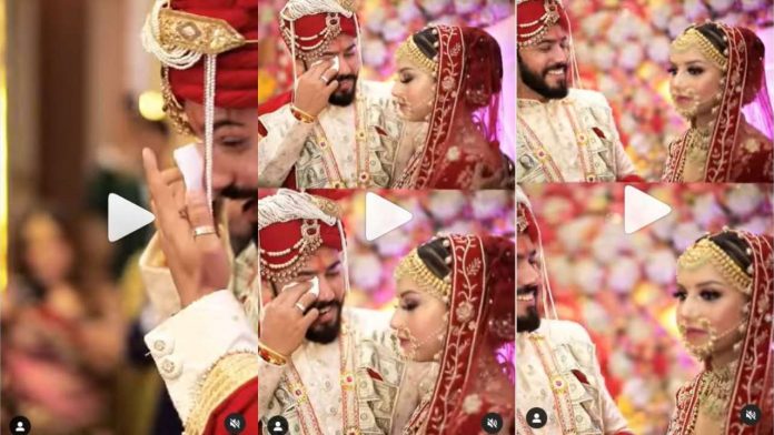 The reason why this groom gets emotional after seeing his bride will melt your heart!