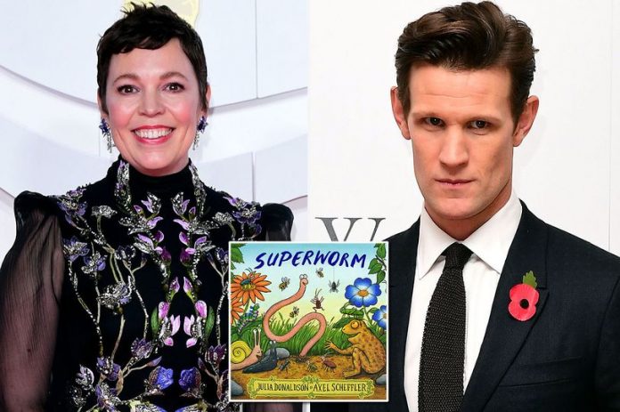'Superworm,' a children's cartoon flick, featured Matt Smith and Olivia Colman as voices.