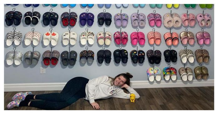 shows off Her Unique Obsession With Crocs