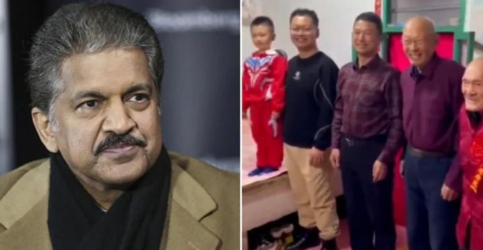 Anand Mahindra shares a viral video of a family’s five generations together.
