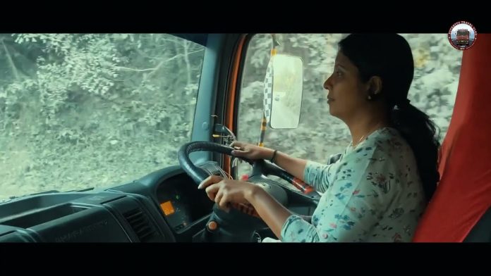 Woman drives a lorry to visit Kashmir by going on a road trip!